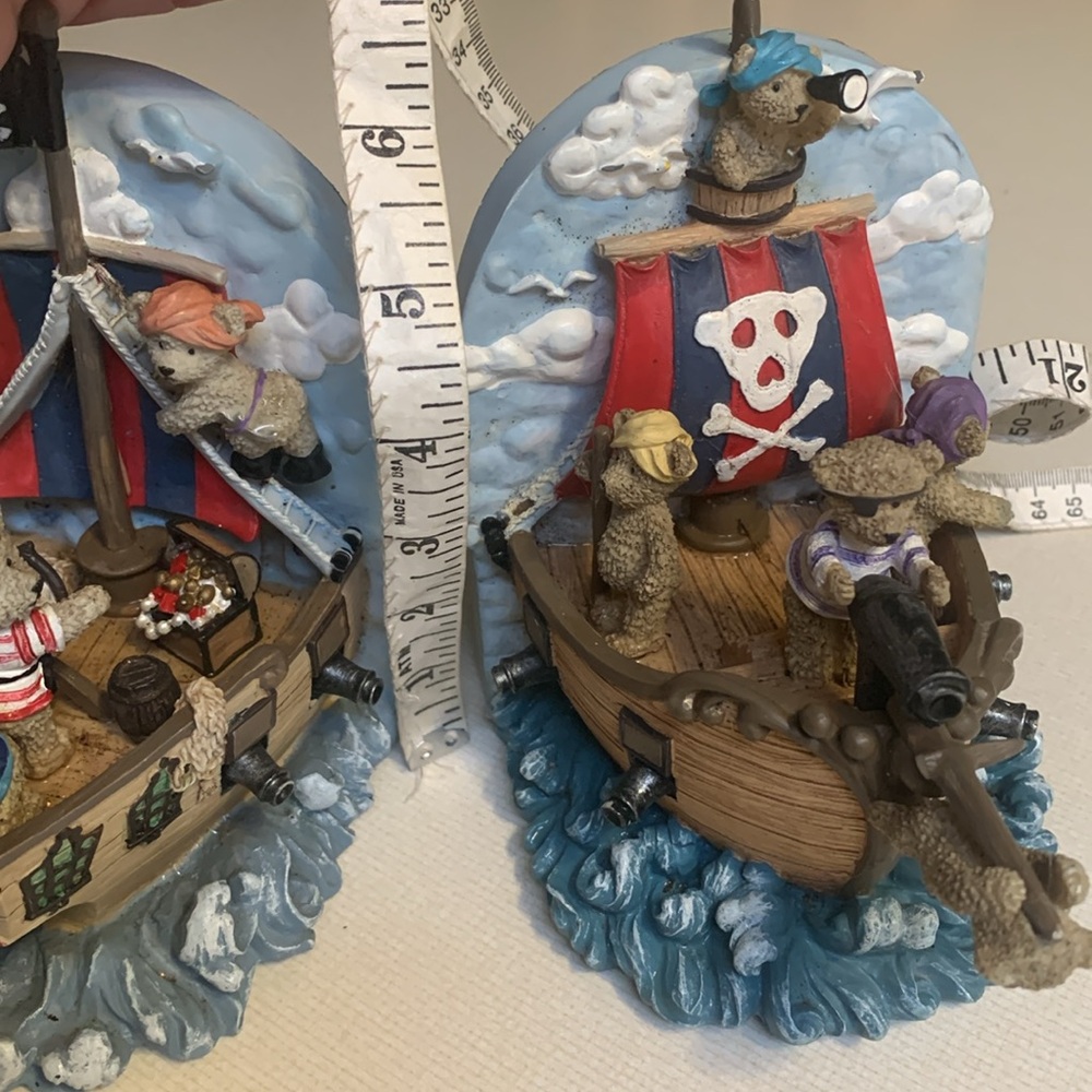 Porcelain Bookends - Picture 8 of 8
